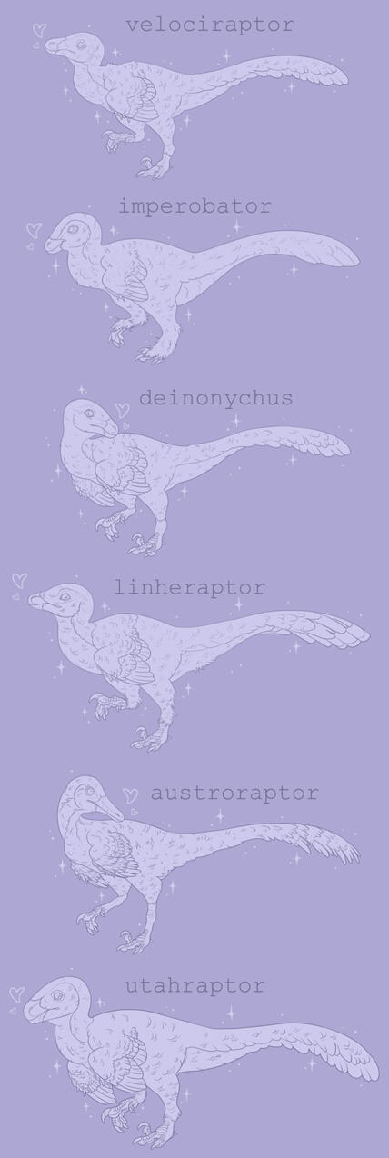 dromeosaur bases