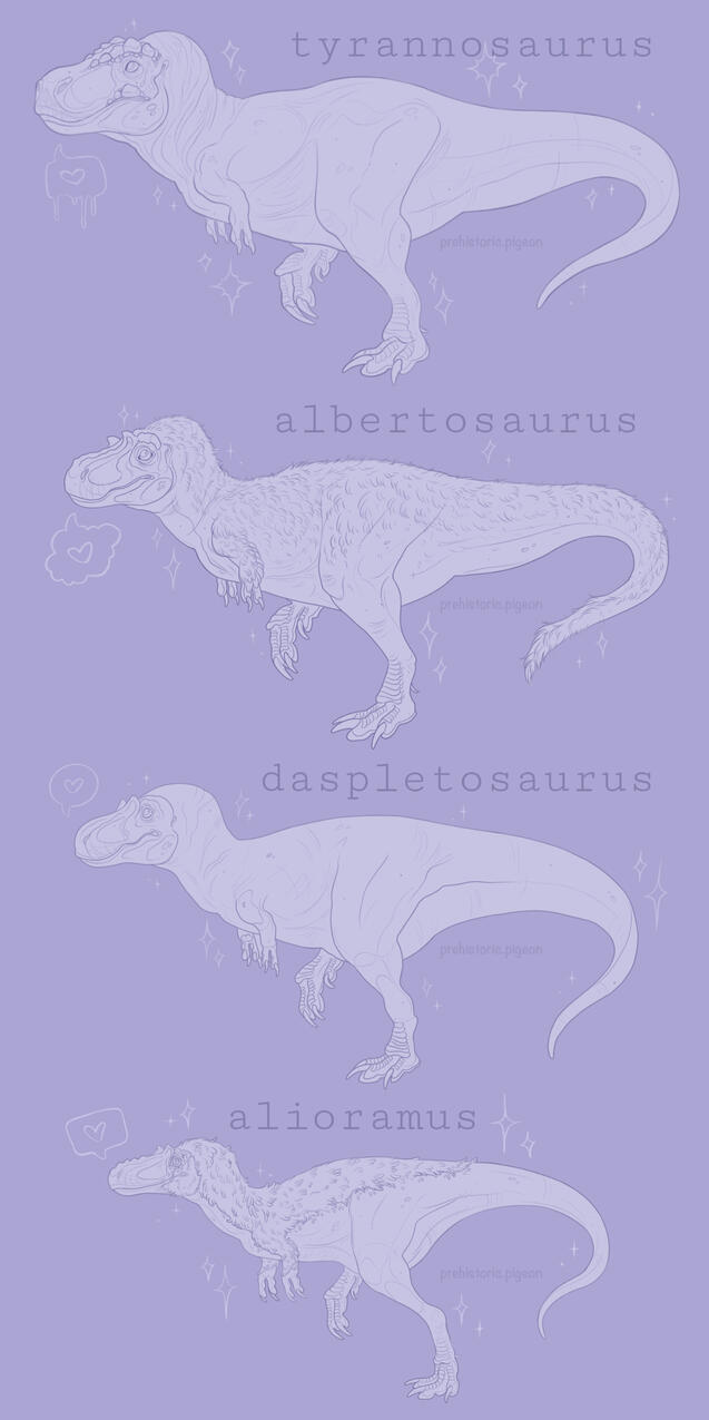 tyrannosaurid bases