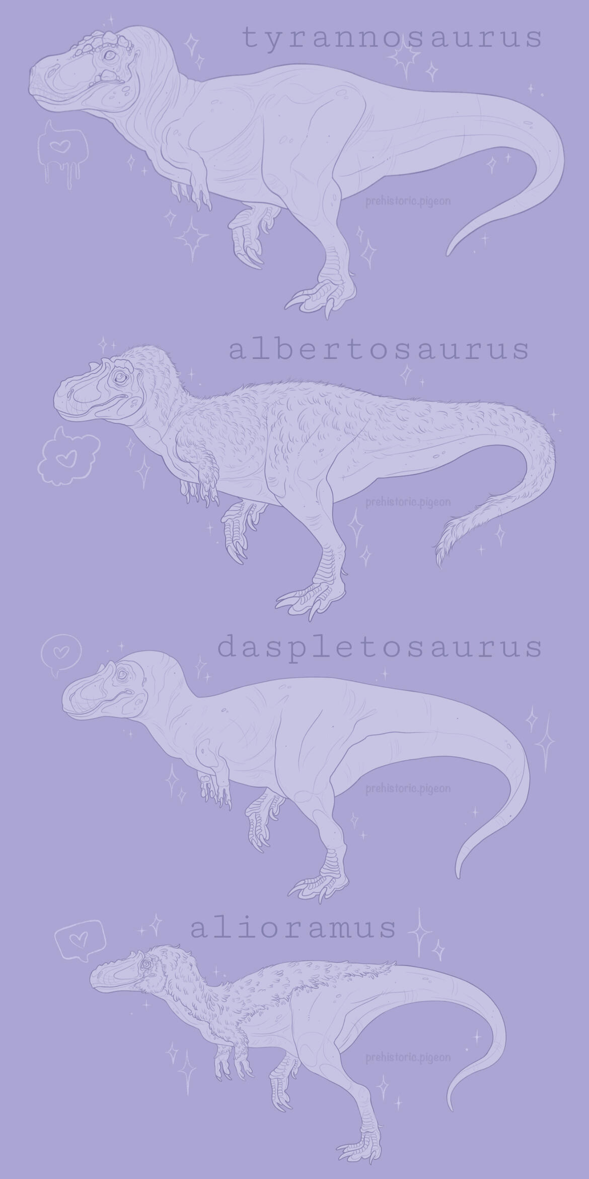 tyrannosaurid bases